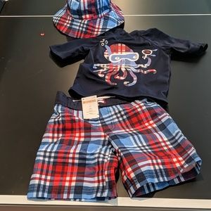 New Gymboree swim set